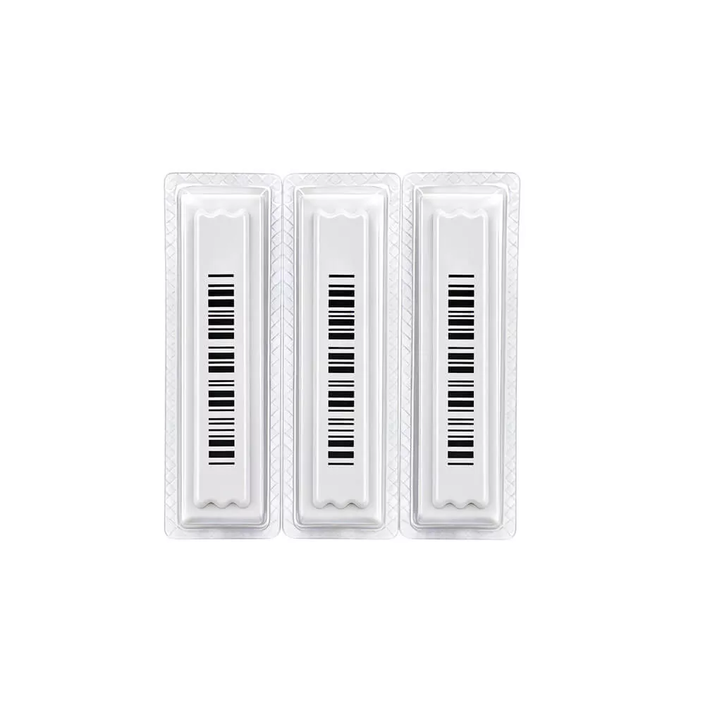 LiFangmei Technology AM Soft Label: 45×11mm, kertakäyttöinen, sopii puhdistus- ja hygieniatuotteiden varkaudenestoon supermarketeissa